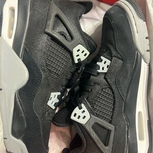 Jordan Black and Gray Sneakers